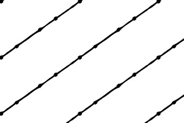 Seamless black and white geometric pattern. Tileable texture background.