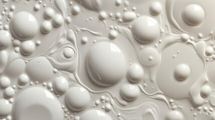 Smooth Swirling Liquid - Generative AI