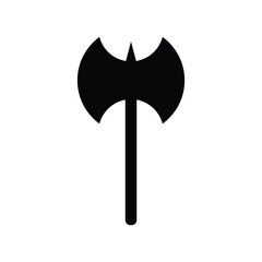 axe icon vector viking weapon sign