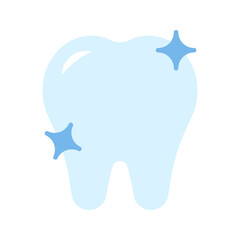 Tooth icon. Dentist sign for mobile concept and web design. vector illustration
