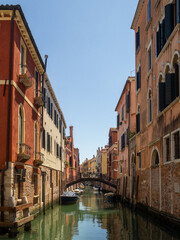 Fototapeta na wymiar Cannaregio canal, Venice