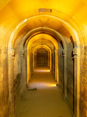 Fototapeta premium Old Elvas cistern interior