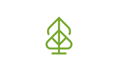 Creative Vector Illustration Business Logo Design. Rocket Leaf Concept.