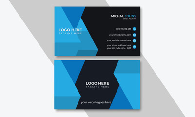 Business card, Visiting card, Personal business card, Modern business card design