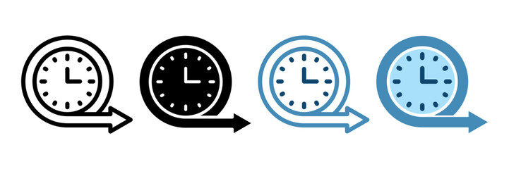 Long Term icon.  sign for mobile concept and web design. vector illustration