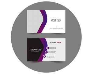 Adobe Illustrator Professional modern business card design in Visiting Card Models Vector Art, Icons, Try our Business Card Best Name Card Design Templates