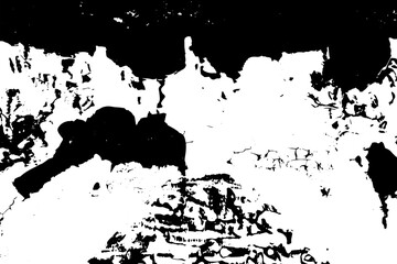Naklejka premium Rustic grunge texture with grain and stains. Abstract noise background. PNG graphic illustration with transparent background.