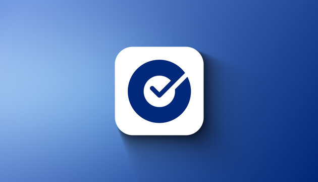 Agadir, Morocco - April, 2023: In this photo illustration Okta Verify application is displayed on gradient background