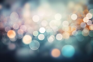 Obraz premium vibrant city at night, with illuminated buildings and busy streets. Generative AI