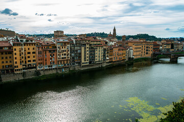 Florence City, Italy. Tourist city in Europe.