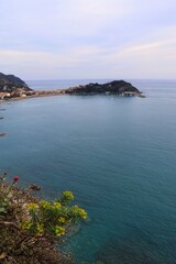 view of the sea from the sea