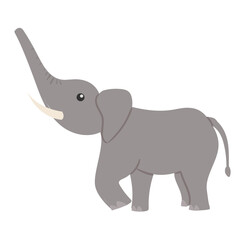 elephant cartoon pose