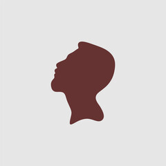 people head silhouette art vector