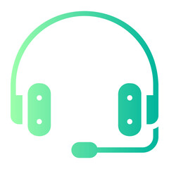 customer care gradient icon