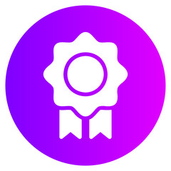 premium quality gradient icon