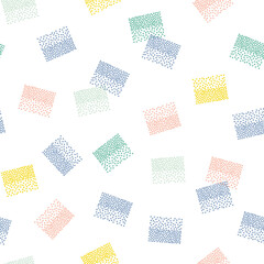 Seamless pattern with geometric elements. 
Vector illustration for background, card, invitation, banner, social media post, poster, mobile apps, advertising. 