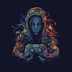 Gaming Art, Background, Wallpaper for Gamers