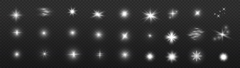 Light exclusive use lens flash light effect big collection realistic white scene illumination