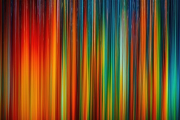 colorful row of stripes. Generative AI