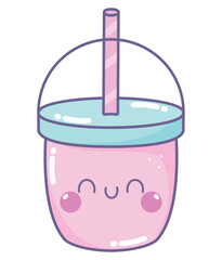 kawaii milkshake cup