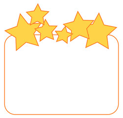 별메모지, 별일러스트