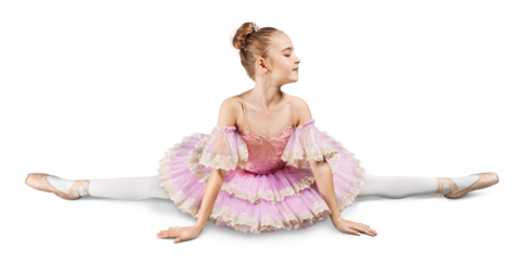 Young Ballet Dancer Performing