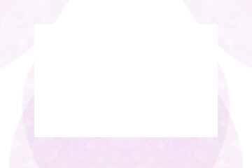 ピンク色の色鉛筆テクスチャの淡い円形のフレーム素材(透過)