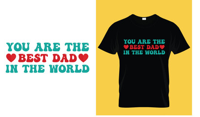 WAVY,RETRO,TYPOGRAPHY, VINTAGE T  SHIRT DESIGN