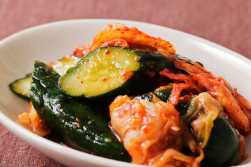 胡瓜キムチ　Kimuchi cucumber
