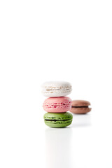 흰 배경 마카롱 누끼