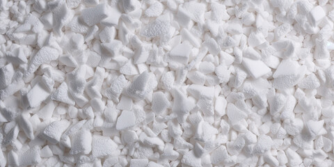 Styrofoam polystyrene foam texture background white,  generated AI, generated, AI