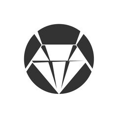 diamond logo template. Icon Illustration Brand Identity. Isolated and flat illustration. Vector graphic