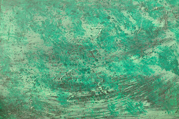 Green grunge background with space for text or image.