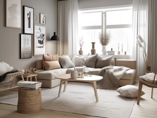 Fototapeta premium modern living room