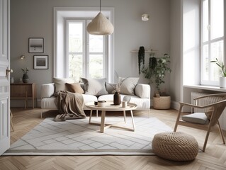 Fototapeta premium modern living room