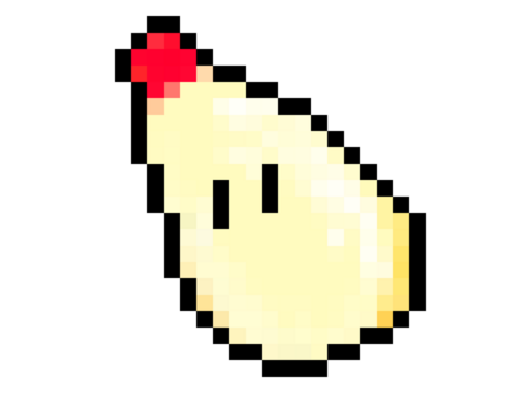 マヨネーズのドット絵