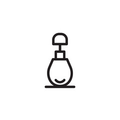 Fashion Nail Polish Outline Icon