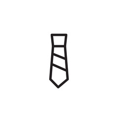 Necktie Official Tie Outline Icon