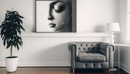 simple modern living room