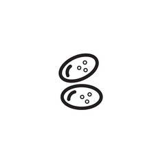 Spa Hot Stone Outline Icon