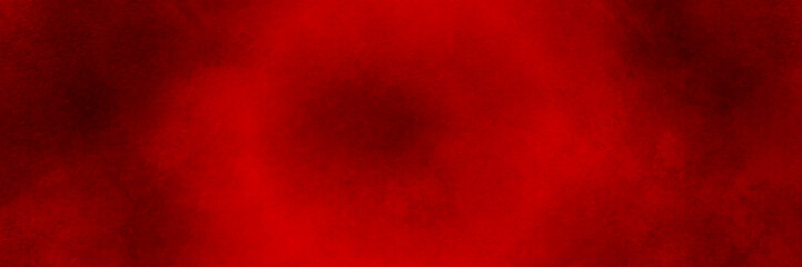 Watercolor red background painting. Watercolour old deep maroon color backdrop. Stains on paper texture.