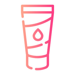 hand body gradient icon