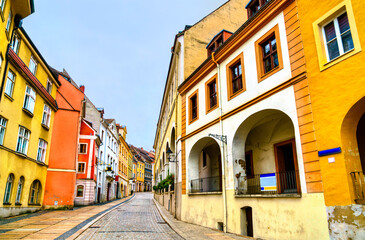 Architecture of the old town of Goerlitz in Germany