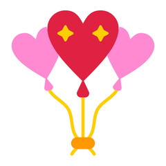 Balloons Flat Icon