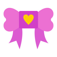 Ribbon Flat Icon
