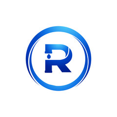 Logo plumbing initial