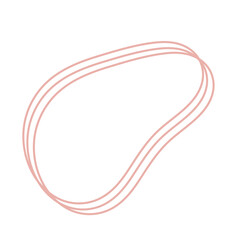 Pink Blob Lines 