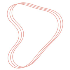 Pink Blob Lines 