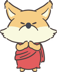 僧侶のキツネ_01