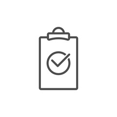 worksheet and document simple icon